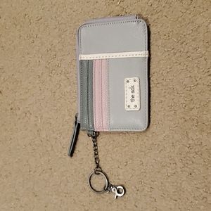 The sak gray & pink wallet